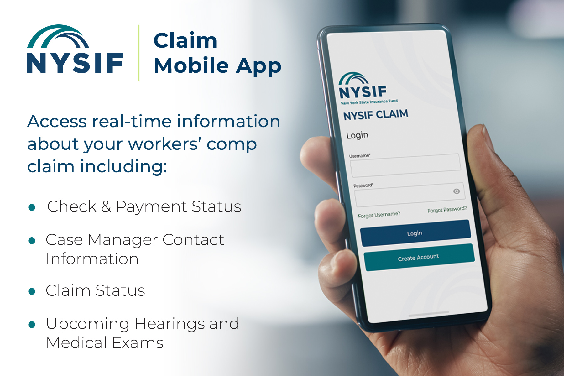 NYSIF Claim Mobile App