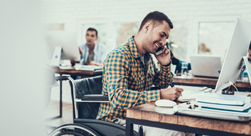 WheelchairDesk