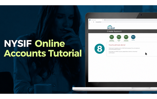 NYSIF Online Account Tutorial image